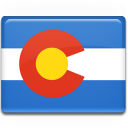 colorado, flag icon