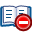 books, delete icon