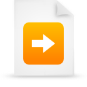 file,document,paper,orange icon
