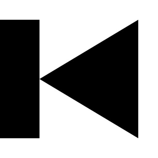 Media Step Backward svg vector icon