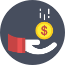 finance, income, money, payment, profit svg vector icon