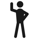 attitude, behaviour, human, proud, shaktiman, superhero svg vector icon