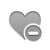 heart,delete icon