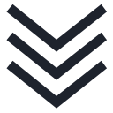 arrow, dirrection, down, download, sign, symbol, traffic svg vector icon