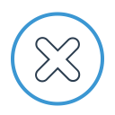 cancel, circle, close, delete, exit, remove, stop svg vector icon