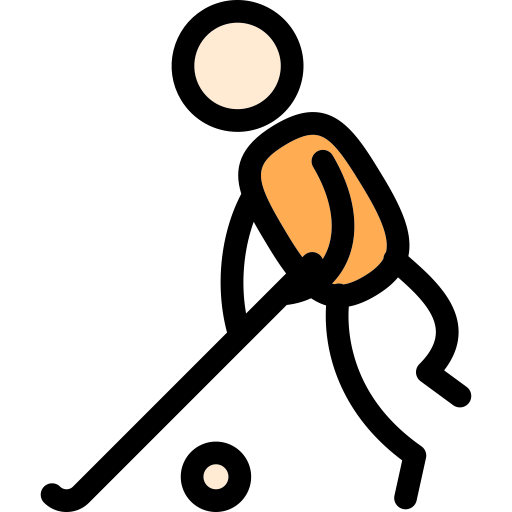 Field Hockey svg vector icon