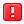 alert, notification, red, square icon