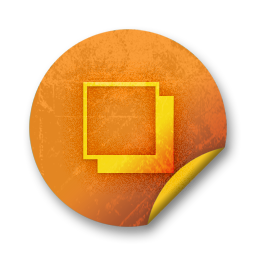 orange,grunge,sticker,badge icon