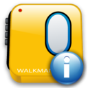walkman,info,information,about icon