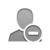 user,delete icon