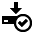 download,accept,descending,fall,decrease,down,descend icon