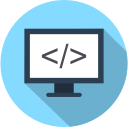 coding, html, markup, tag svg vector icon