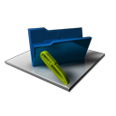 folder,empty,edit,write,writing,blank icon