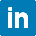 linkedin, social svg vector icon