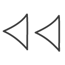 rewind,mark icon