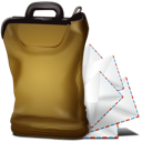 bag, mail icon