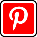 media, pinterest, social svg vector icon