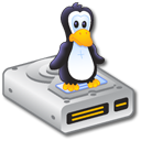 hard,drive,linux icon