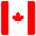 canada, flag svg vector icon