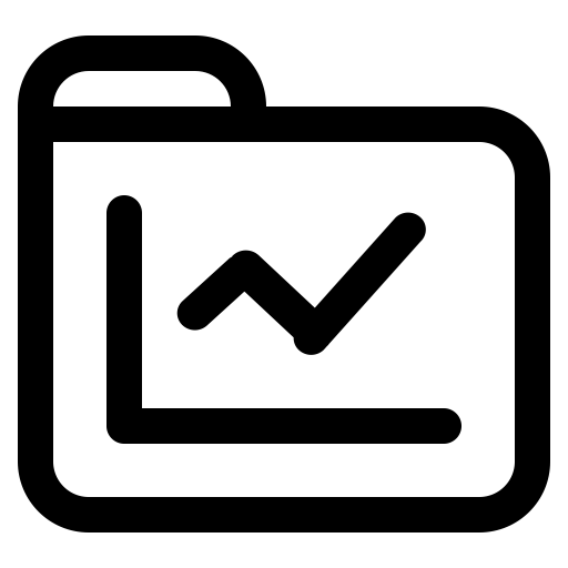 Project Settlement Statement svg vector icon