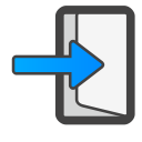 login svg vector icon