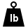 weight,pound icon