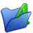 folder,blue,font icon