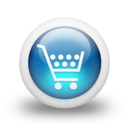 glossy,blue,orb icon