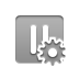 pause,gear icon