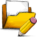 folder,edit icon