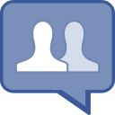 facebook, invite svg vector icon