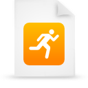 file,document,paper,orange icon
