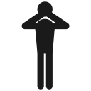 behaviour, gandhi, good, human, monkey, pose, speak svg vector icon