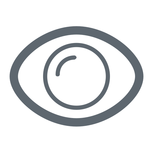 Eye svg vector icon