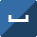 gloss, media, my, social, space, square svg vector icon
