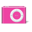 ipod,shuffle,rose icon