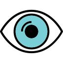 eye, look, no hide, see, show, watch svg vector icon