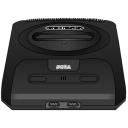 sega,genesis,black icon