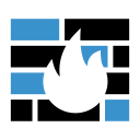 fire, firewall, security, wall svg vector icon