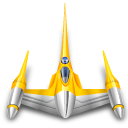 naboo, star wars, starfighter icon