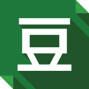 douban, logo, media, social, social media, square svg vector icon