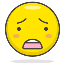 2, face, weary svg vector icon