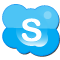 skype,cloud,weather,climate icon