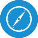 apple, browser, safari svg vector icon