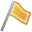 flag, yellow icon