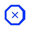cancel, close, delete, forbidden, off, remove, stop svg vector icon