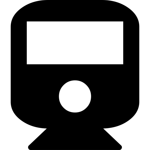 Train svg vector icon