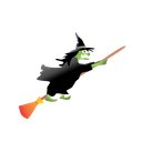 broom, halloween, scary, scary witch, wicked witch, witch icon