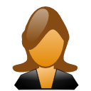 user,female,woman,profile,member,person,people,human,account icon
