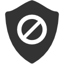 restriction,shield icon
